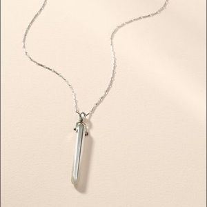Stella & Dot Rebel Pendant necklace (silver)